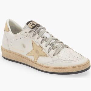Golden Goose Ball Star low top sneaker milk/gold 38